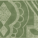 Ready to Ship, 20x20 Medinas Pillow Cover in Green, Thibaut Pillows