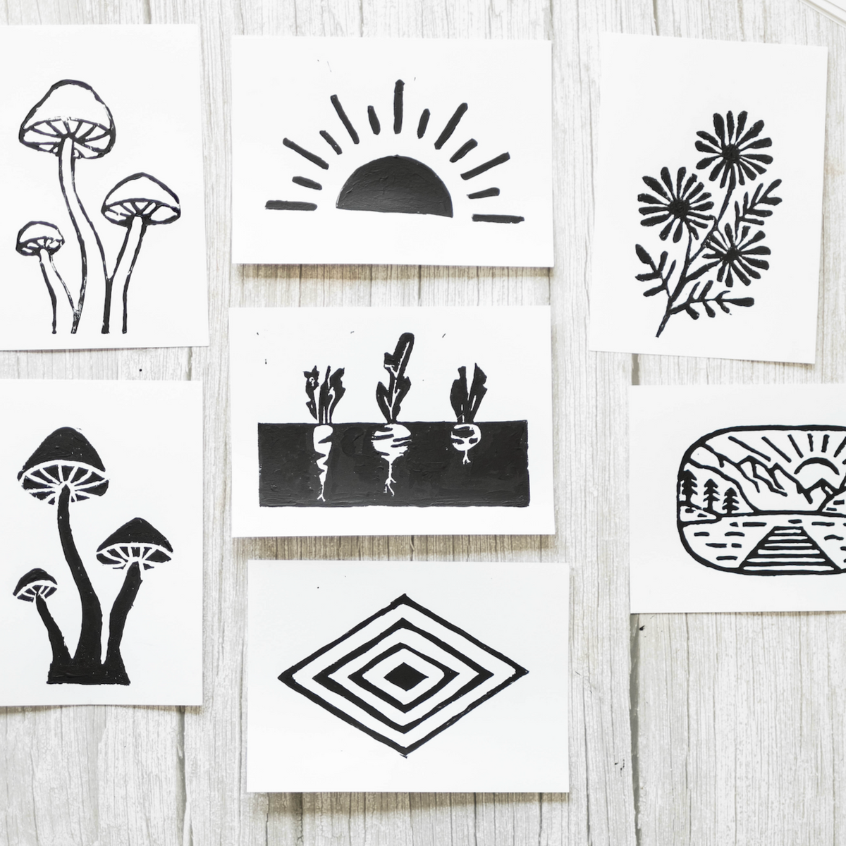Linocut Printmaking Kit, photo 8 of 8