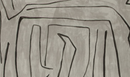 Graffito Pillow Cover in Graphite, Kelly Wearstler Textiles