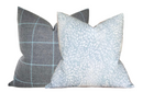 Speckled Pillow Cover in Cloud Blue