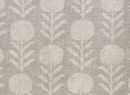 Zinnia Pillow Cover in Sand Grey, McLaurin + Piercy Textiles