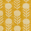 Zinnia Pillow Cover in Goldenrod, McLaurin + Piercy Textiles