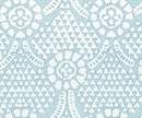 Chamomile Pillow Cover in Spa Blue, Thibaut Pillows