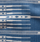Tangiers Pillow Cover in Indigo, Peter Dunham Textiles
