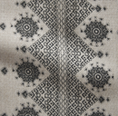 Carmania Pillow Cover in Charcoal, Indoor Outdoor Pillows, Peter Dunham Textiles