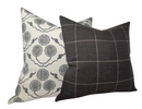Pommia Pillow Cover in Kohl, Susan Connor Textiles