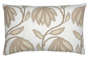 Desert Floral Pillow Cover in Birch Natural, Thibaut Pillows