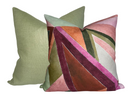 Roulade Pillow Cover in Rose