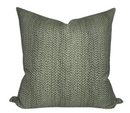 Kantha Pillow Cover in Willow, Maresca Textiles