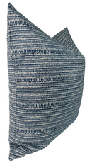 Saqqara Pillow Cover in Atlantic Blue, Walter G Pillows, Decorative Throw Pillows