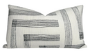 Pastiche Pillow Cover in Chalk Jet, Kelly Wearstler Textiles