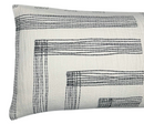 Pastiche Pillow Cover in Chalk Jet, Kelly Wearstler Textiles