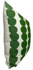 Full Circle Pillow Cover in Green, Schumacher Textiles