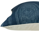 Kamba Pillow Cover in Indigo Blue