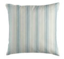Ojai Stripe Pillow Cover in China Blue, Schumacher Textiles