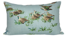 Pointers Covey Pillow Cover in Sky Blue, Schumacher Textiles