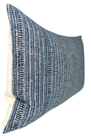 Saqqara Woven Pillow Cover in Pacific Blue, Walter G Textiles