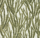 Nori Floral Pillow Cover in Moss Green, McLaurin + Piercy Textiles