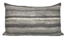 Kumo Stripe Pillow Cover in Charcoal