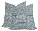 Souk Woven Pillow Cover in Indigo Sky, Peter Dunham Textiles