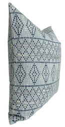 Souk Woven Pillow Cover in Indigo Sky, Peter Dunham Textiles