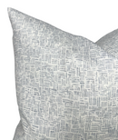 ETCH Pillow Cover in Dove Grey