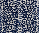 Les Touches Velvet Pillow Cover in Blue