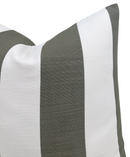 Go To Stripe Pillow Cover in Olive, Perennials Textiles