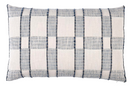 Elko Woven Pillow Cover in Indigo, Schumacher Textiles