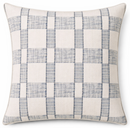 Elko Woven Pillow Cover in Indigo, Schumacher Textiles