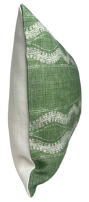Zanzibar Pillow Cover in Green, Peter Dunham Textiles