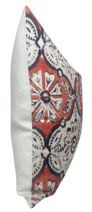 Minnie Maharani Pillow Cover in Ruby Red, Peter Dunham Textiles