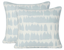 Queen of Spain Pillow Cover in Sky Blue, F Schumacher Textiles