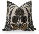 Cornelia Pillow Cover in Gold and Grey, Thibaut Pillows