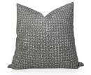Camber Pillow Cover in Charcoal, Lindsay Alker Textiles
