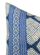 Austin Pillow Cover in Navy Blue, Thibaut Pillows