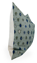Oona Pillow Cover in Ocean Indigo, Peter Dunham Textiles