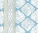 Austin Pillow Cover in Blue, Thibaut Pillows