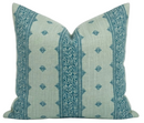 Fez Pillow Cover in Teal Blue, Peter Dunham Textiles