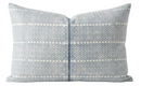 Madu Pillow Cover in Blue, Susan Connor Textiles