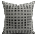 Paradox Pillow Cover in Graphite/Onyx, Kelly Wearstler Textiles