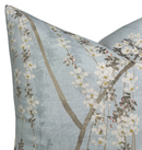 Weeping Blossom Pillow Cover in Blue, Thibaut Pillows