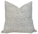 Spotted Chenille Pillow Cover in Ivory Natural