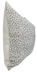 Spotted Chenille Pillow Cover in Ivory Natural