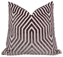 Vanderbilt Velvet Pillow Cover in Lilac, Schumacher Textiles