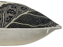 Lacinato Pillow Cover in Basalt Black, Thibaut Pillows