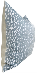 Antelope Pillow Cover in Aqua Blue, 04242