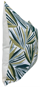 Palmetto Pillow Cover in Verdigris, Perennials Textiles