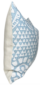 Chamomile Pillow Cover in Spa Blue, Thibaut Pillows