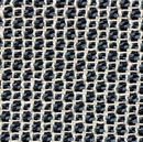 Gridded Woven Pillow Cover in Blue